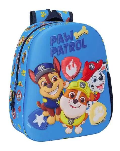 Sac à dos scolaire Pat' Patrouille 3D pour enfants avec porte-bouteille et 6/6