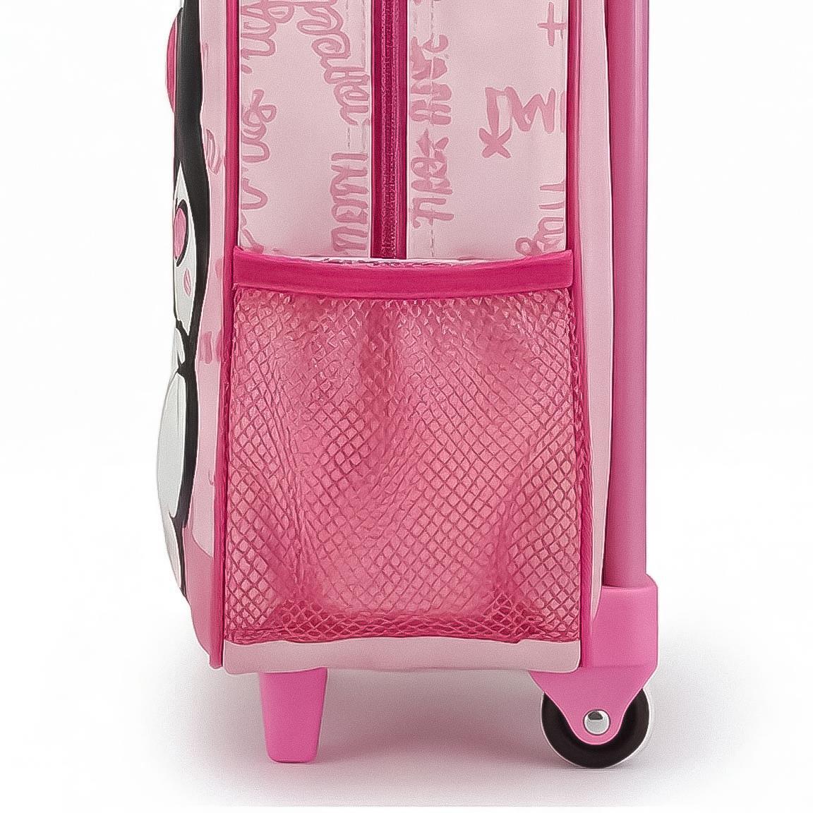 Zaino trolley 3D per bambini Hello Kitty, realizzato in poliestere ed EVA con 3/6