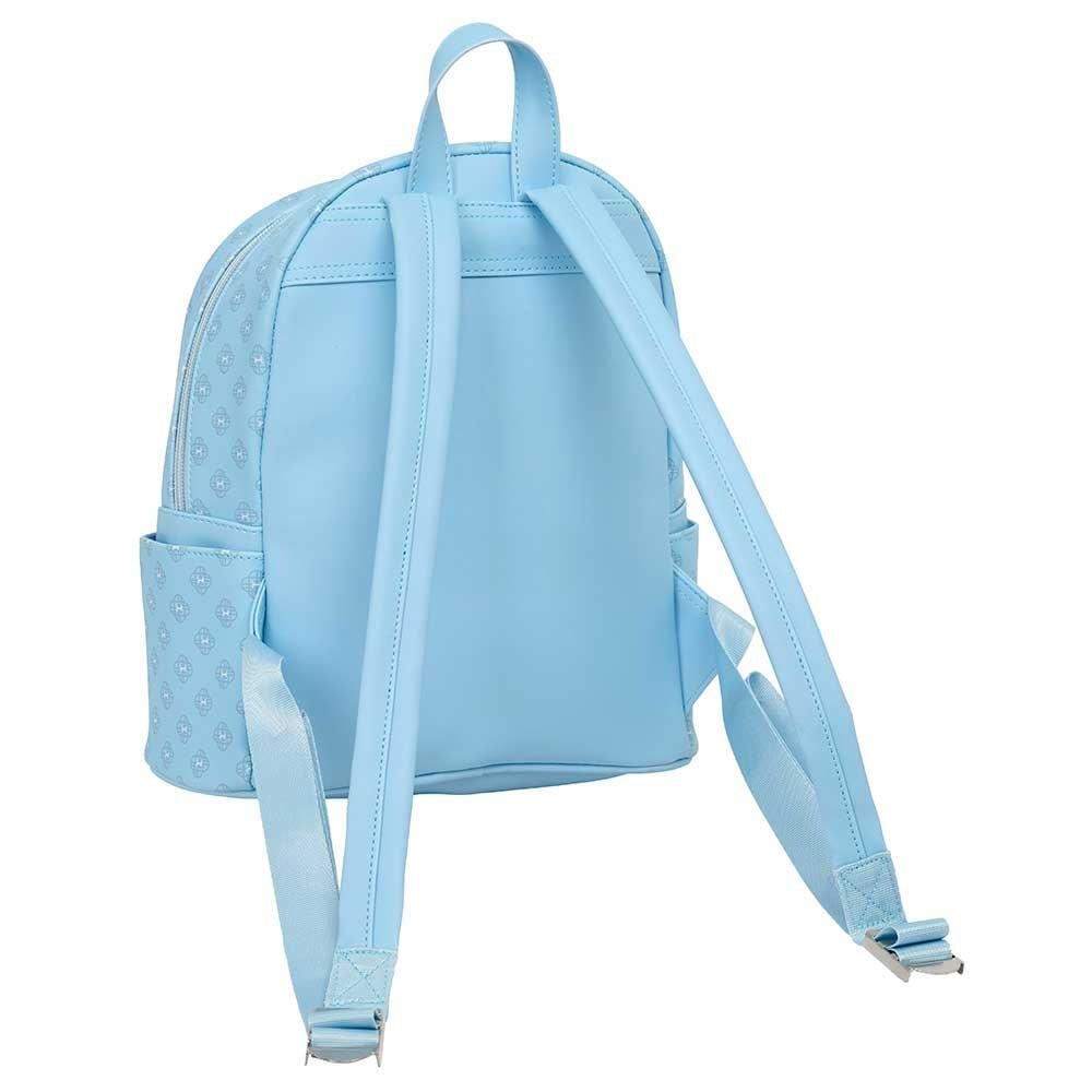 Mochila infantil mini K-Pop Demon Hunters com bolso frontal - Azul claro 2/3
