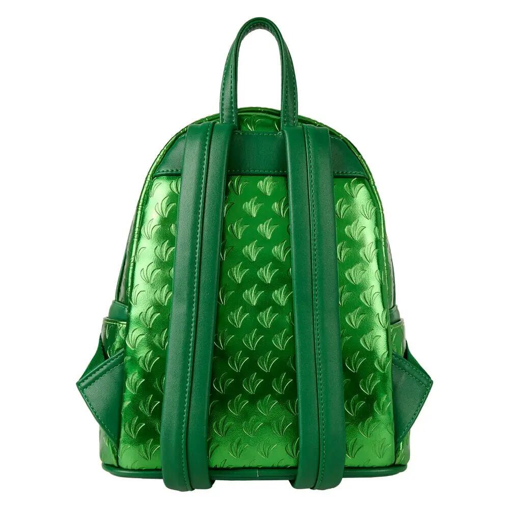 Mochila infantil Pokémon Bulbasaur com zíper e alça superior, verde 2/4