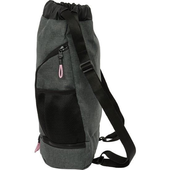 Sac à dos Kappa pour adulte avec cordon de serrage, porte-bouteille et 3/4