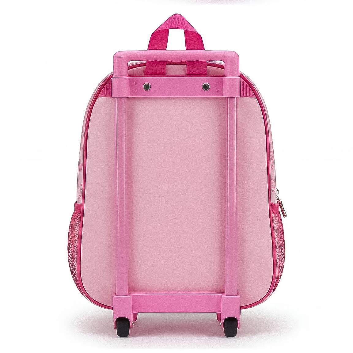 Zaino trolley 3D per bambini Hello Kitty, realizzato in poliestere ed EVA con 2/6
