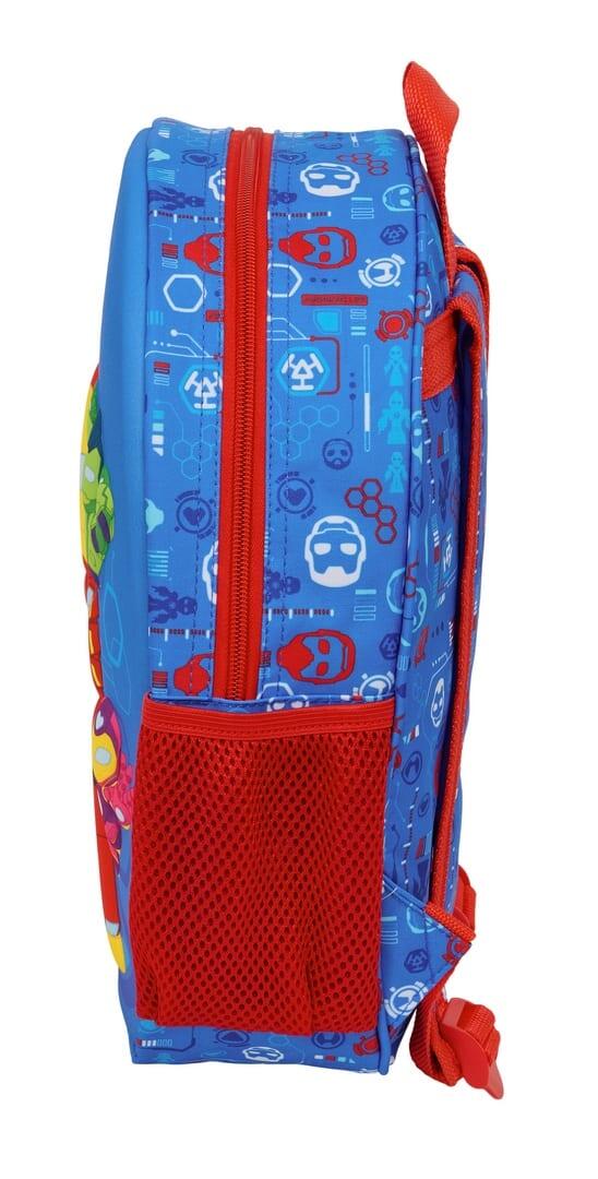 Mochila 3D do Homem de Ferro para Crianças com Porta-Garrafa e Alças Acolchoadas 3/3