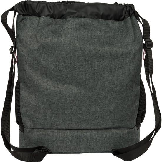 Sac à dos Kappa pour adulte avec cordon de serrage, porte-bouteille et 2/4