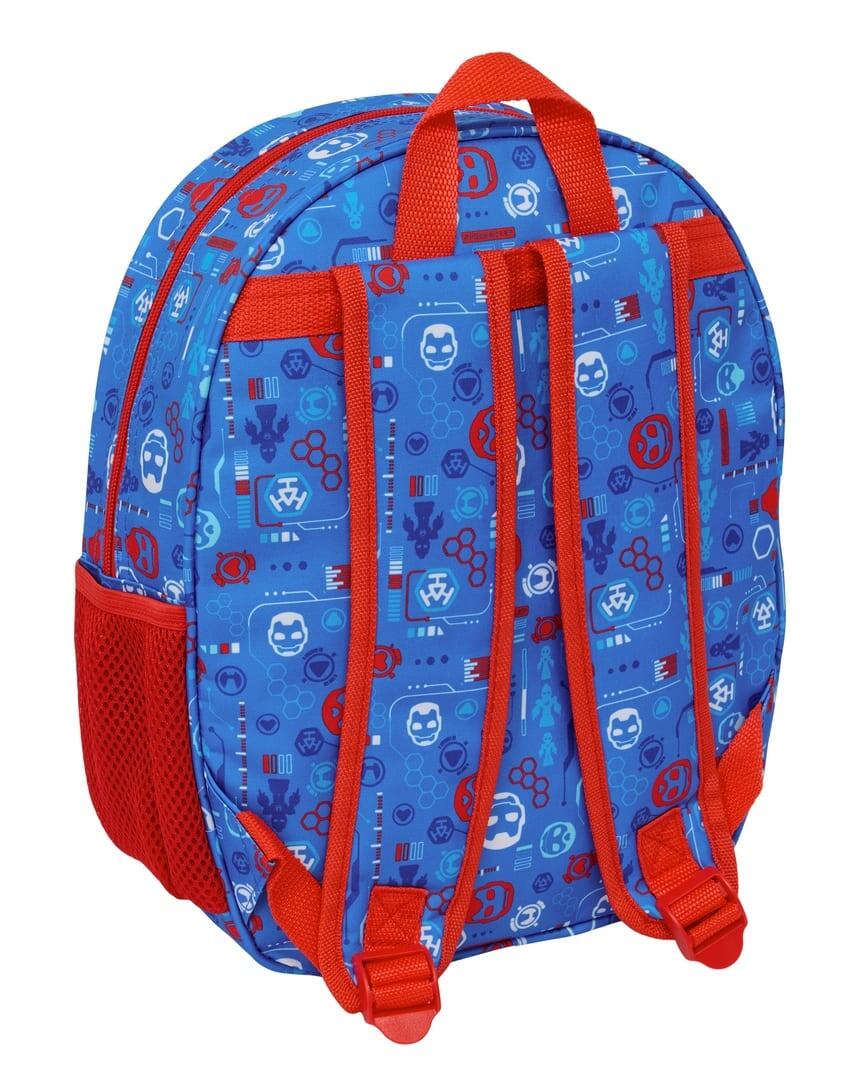 Mochila 3D do Homem de Ferro para Crianças com Porta-Garrafa e Alças Acolchoadas 2/3