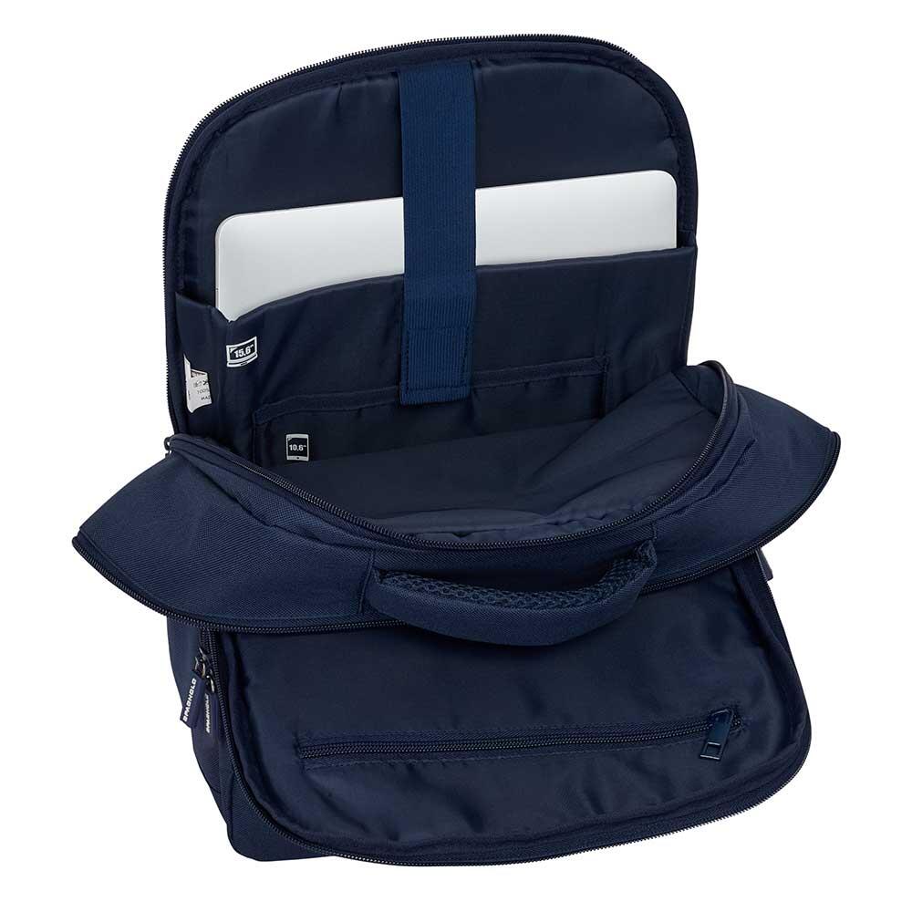 Mochila Spagnolo para adultos, para laptop de 15,6", com entrada USB e suporte 5/5