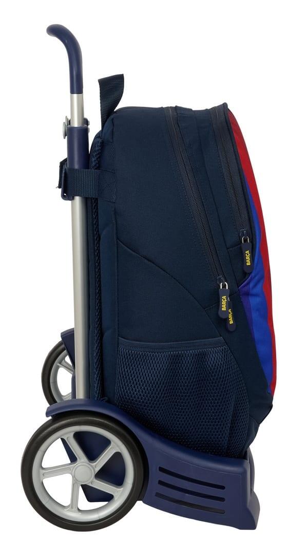 Sac à dos scolaire FC Barcelone pour enfant avec trolley et porte-bouteille 3/3