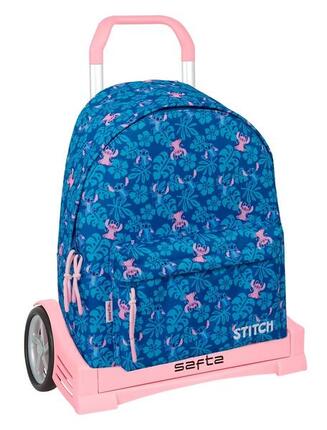 Sac à dos Stitch 3D pour enfants avec porte-bouteille et bretelles rembourrées