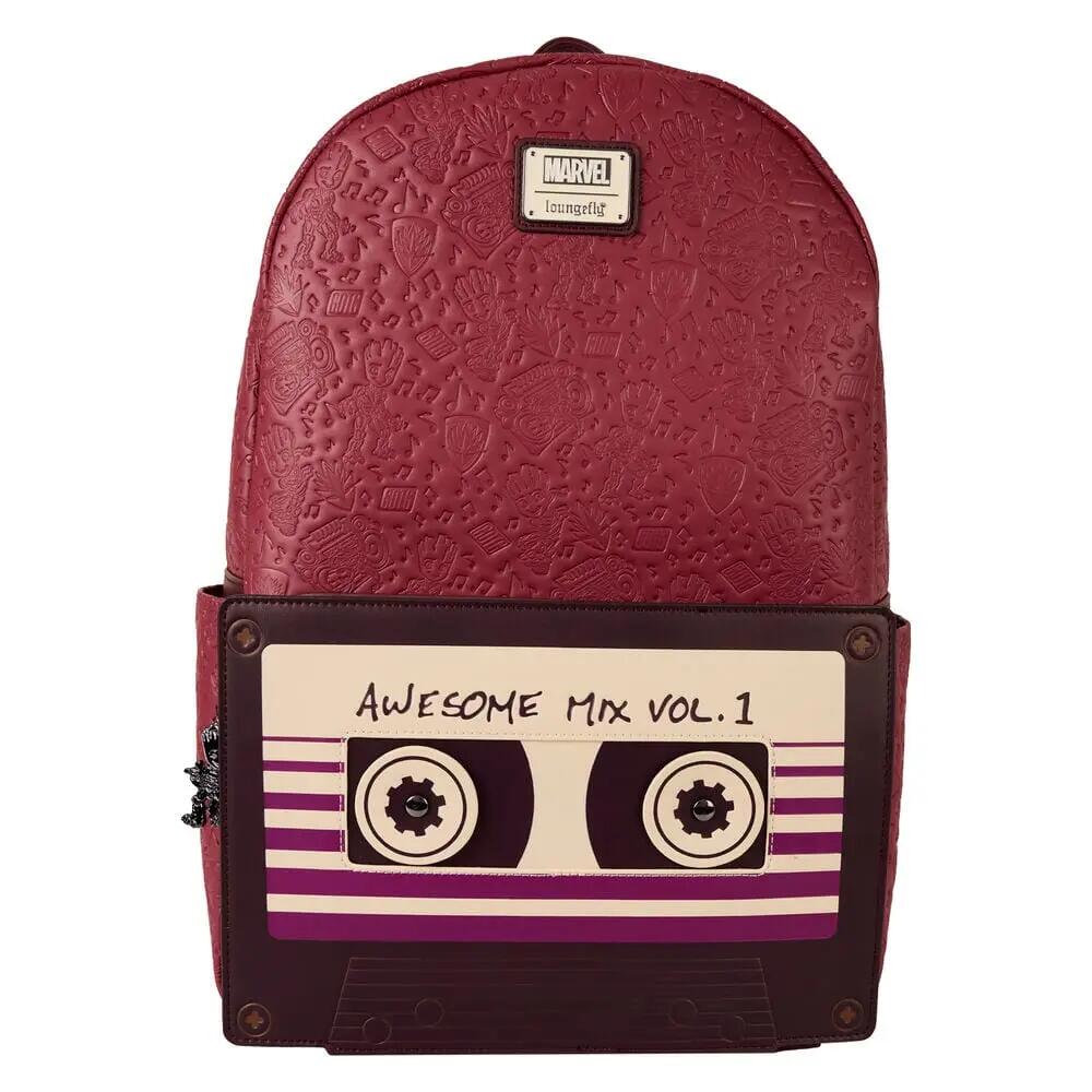 Mochila Guardiões da Galáxia para Adultos com Bolso Frontal 45 cm Bordô 2/4
