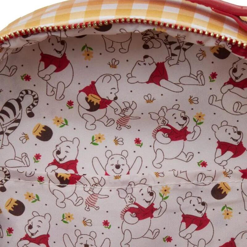 Zaino per adulti di Winnie the Pooh in poliuretano con spallacci regolabili 3/3