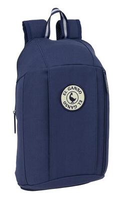 Zaino mini El Ganso Jeans per adulti con cerniera verticale blu navy