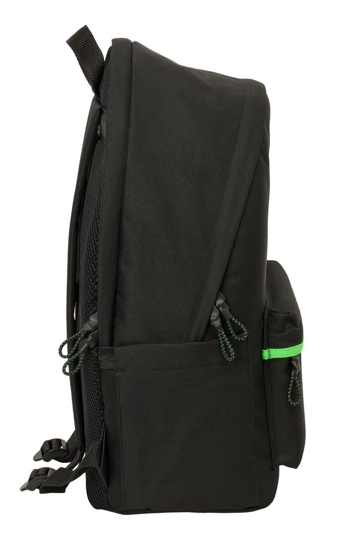 Real Betis Rucksack für Erwachsene mit USB-Anschluss und 15,6″-Laptopfach – 3/5