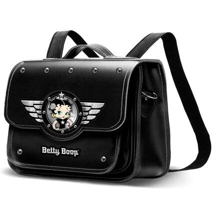 Sac bandoulière Betty Boop pour adulte avec fermeture éclair et bandoulière