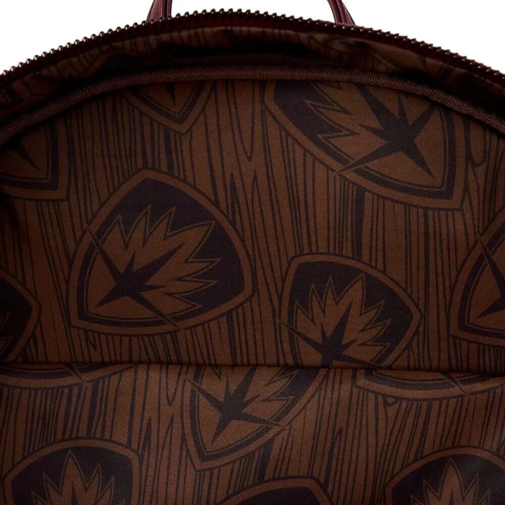 Mochila Guardiões da Galáxia para Adultos com Bolso Frontal 45 cm Bordô 4/4