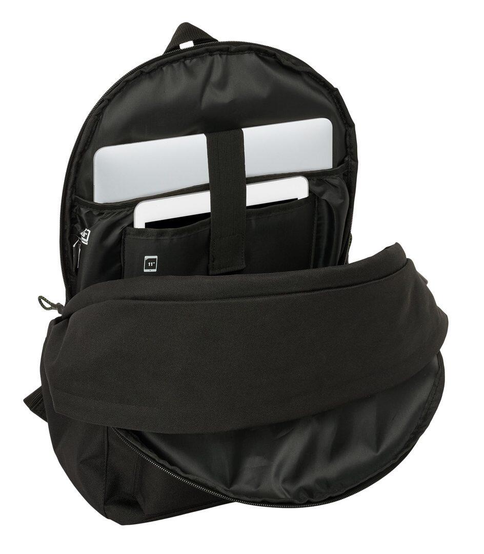 Real Betis Rucksack für Erwachsene mit USB-Anschluss und 15,6″-Laptopfach – 5/5