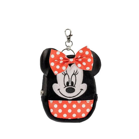 Mini sac à dos porte-clés Minnie Mouse pour enfants, avec fermeture éclair et