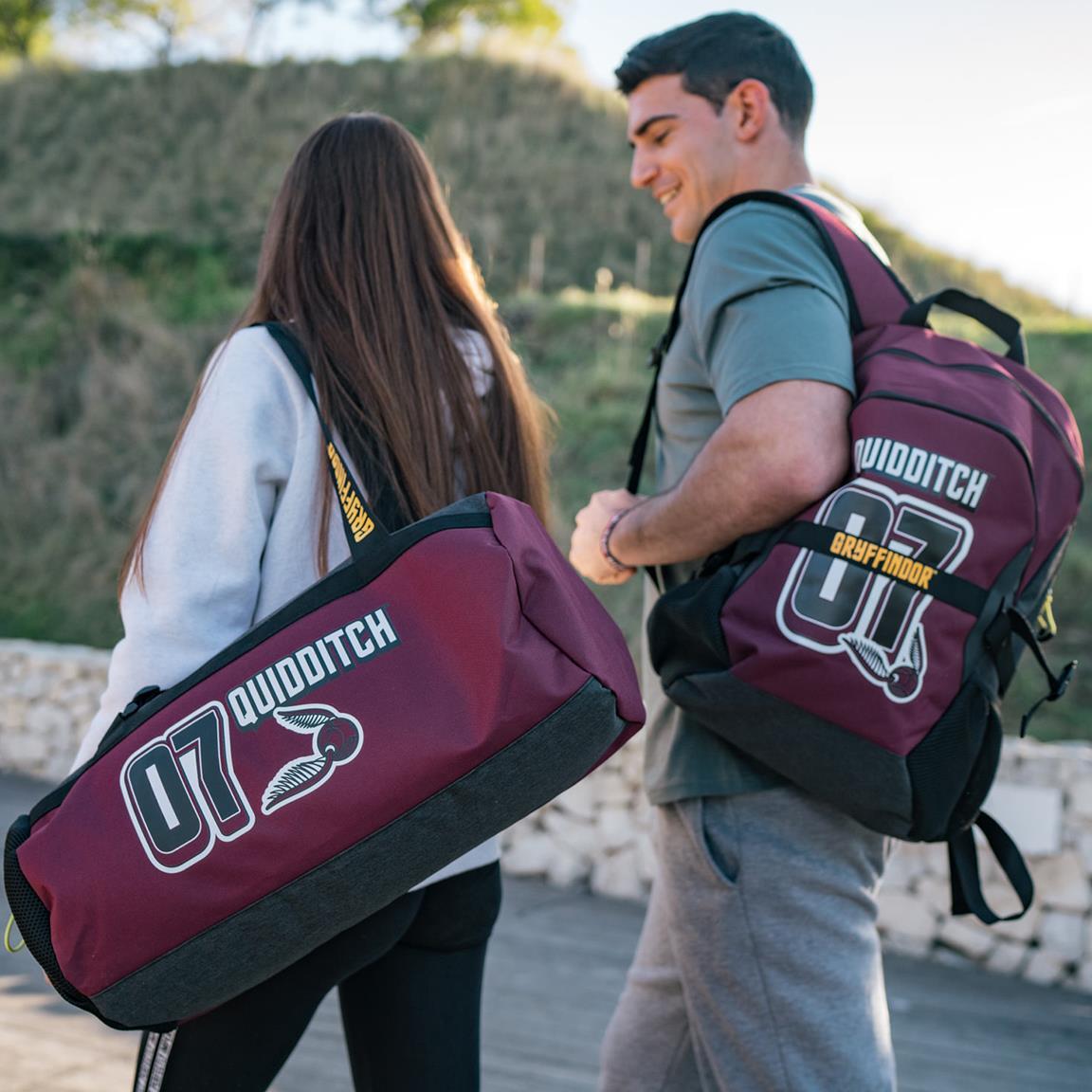 Sac à dos de sport adulte Harry Potter avec bretelles réglables, bordeaux 7/7