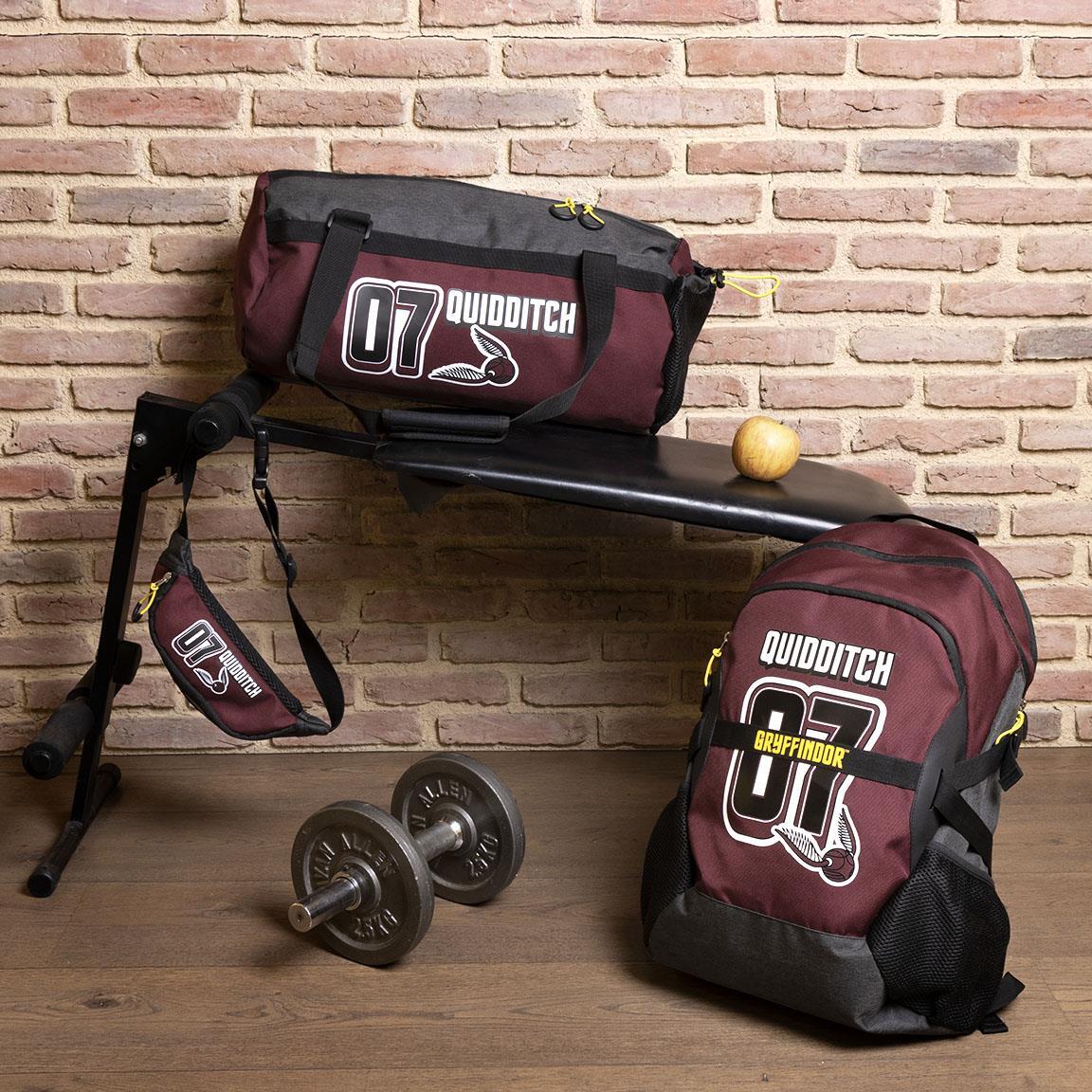 Sac à dos de sport adulte Harry Potter avec bretelles réglables, bordeaux 6/7