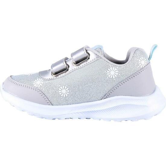 Scarpe da ginnastica Bambino Frozen II con Doppio Velcro Grigio e Bianco 2/7
