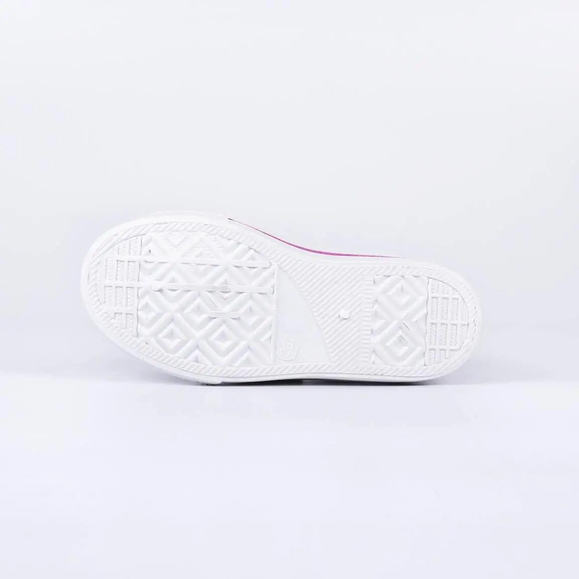 Scarpe da ginnastica bimbo Peppa Pig in tela doppio velcro rosa bianche 6/7