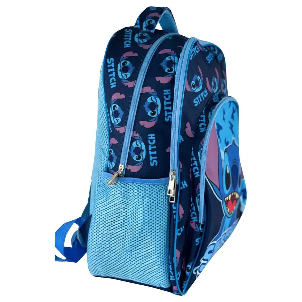 Rucsac cu trei compartimente, 42x32x17 cm, albastru, Stitch 5/5