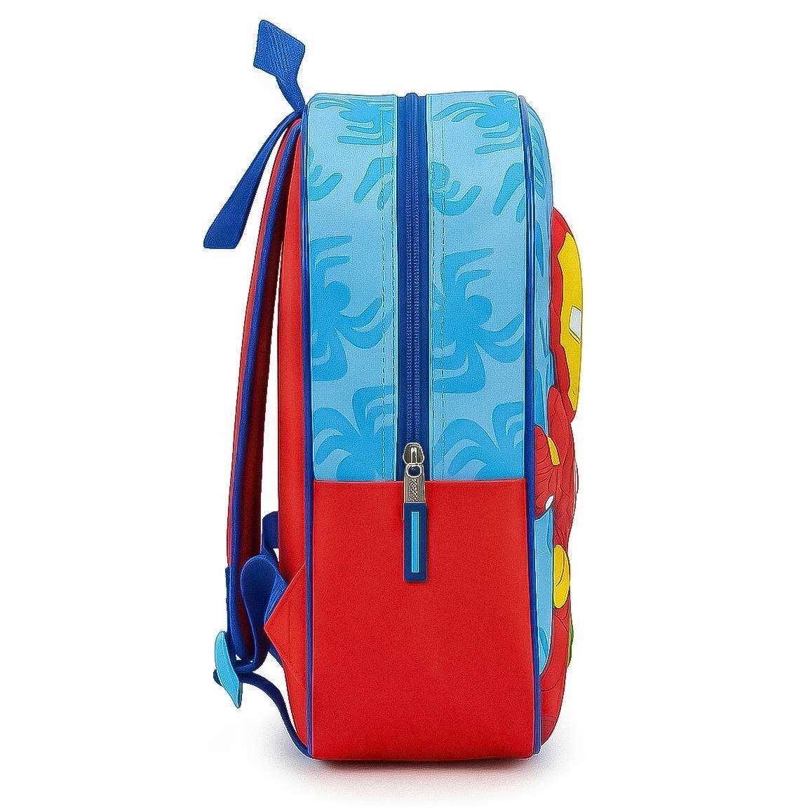 Zaino scolastico 3D di Spidey per bambini, realizzato in poliestere ed EVA con 3/6