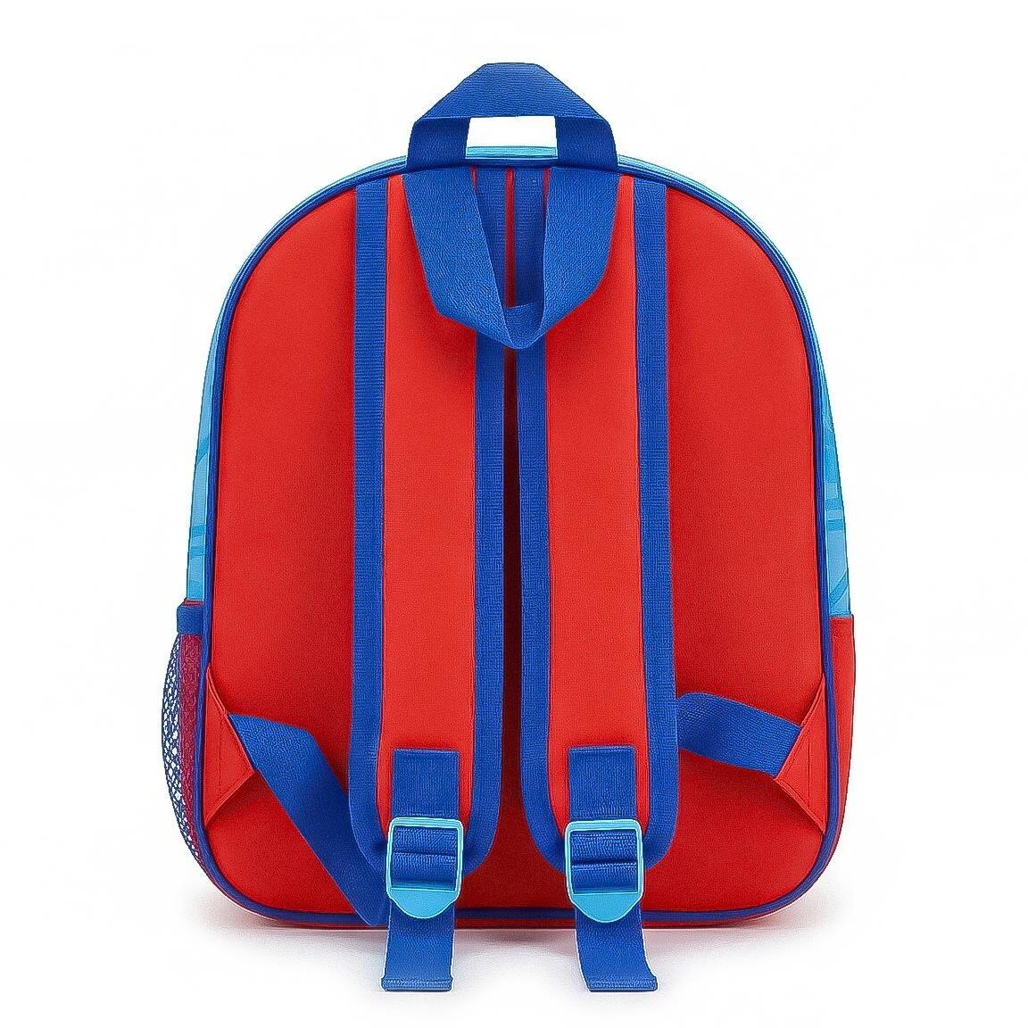 Zaino scolastico 3D di Spidey per bambini, realizzato in poliestere ed EVA con 2/6