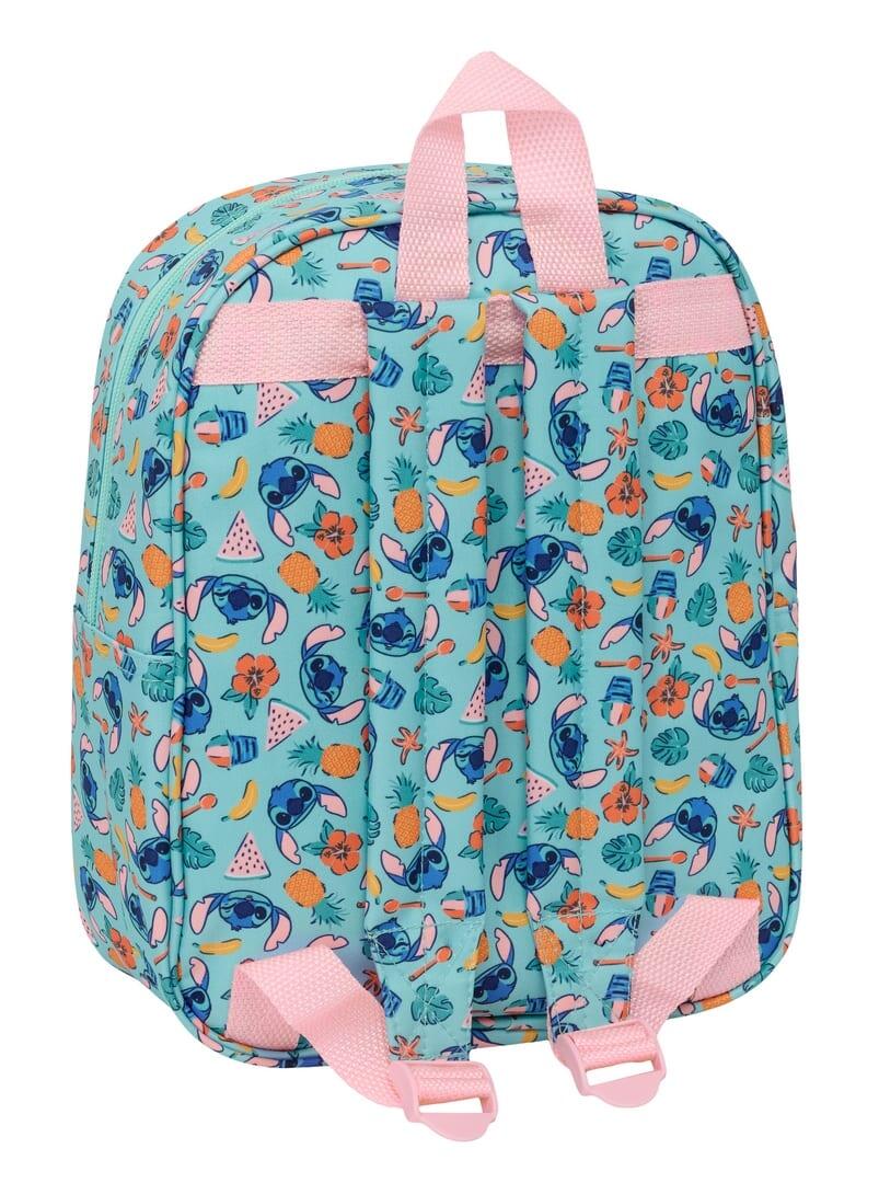 Sac à dos Stitch 3D pour bébé avec fermeture éclair et dragonne - Bleu 2/3