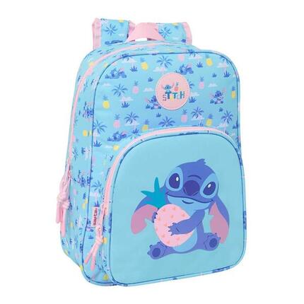 Sac à dos Stitch 3D pour enfants avec porte-bouteille et bretelles rembourrées