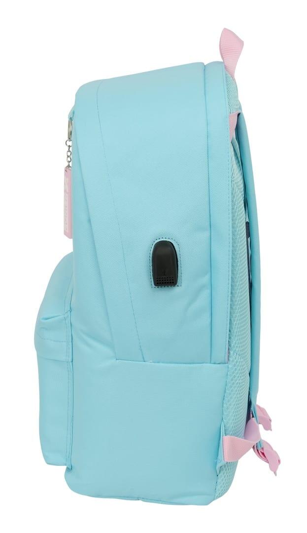 Mochila Munich Sky para adultos, para laptop de 15,6", com porta USB e bolso 3/5