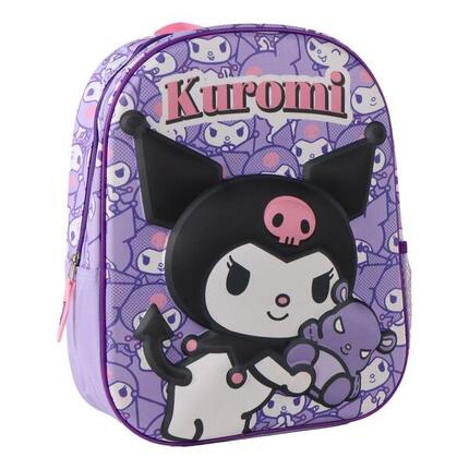 Sac à dos Hello Kitty pour enfant en similicuir rouge avec bretelles réglables