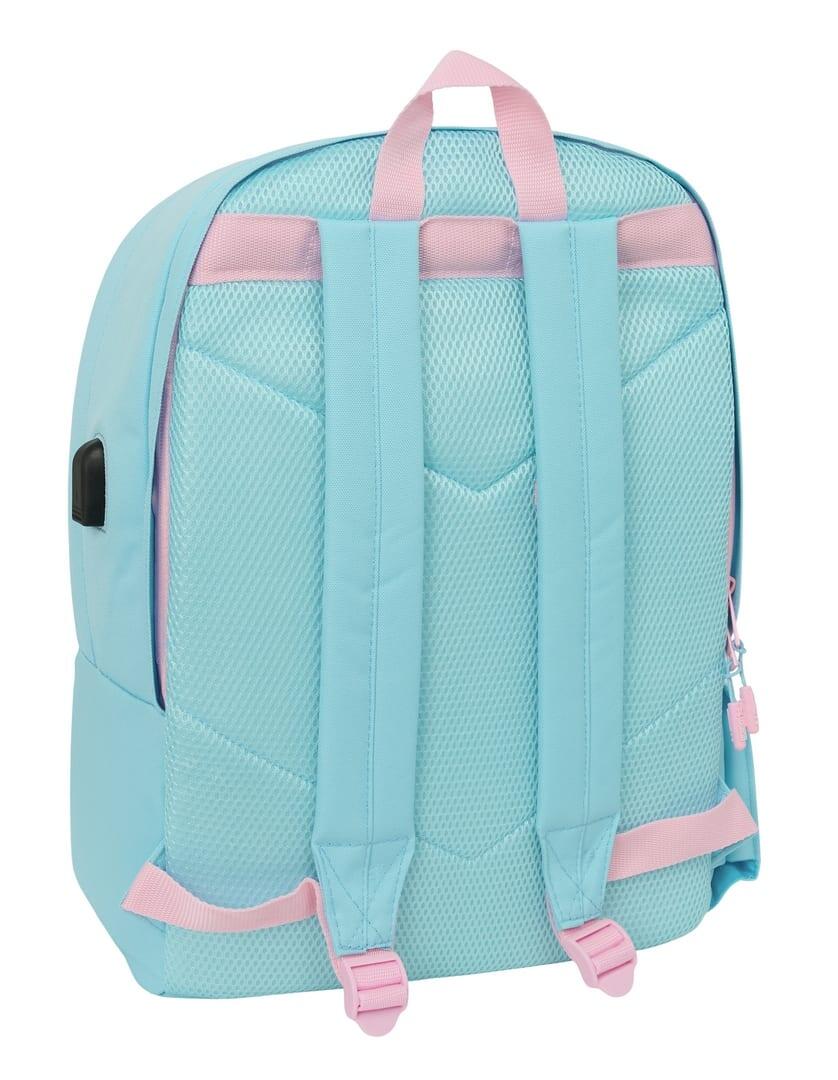 Mochila Munich Sky para adultos, para laptop de 15,6", com porta USB e bolso 2/5