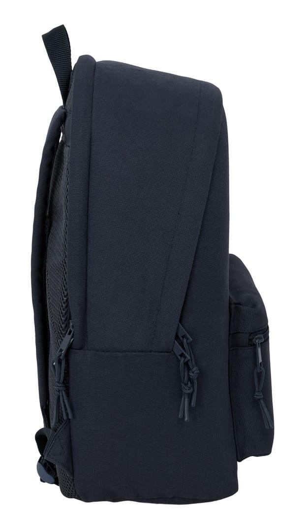 Mochila básica para laptop Safta para adultos com USB e bolso frontal, azul 4/6