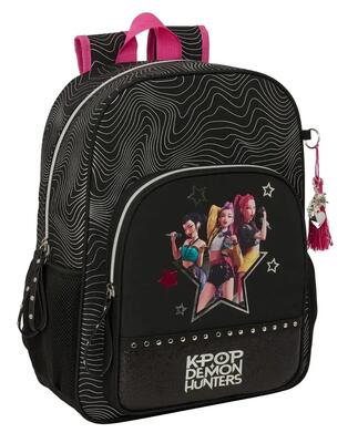 Zaino da viaggio per adulti K-Pop Demon Hunters con scomparto per laptop da