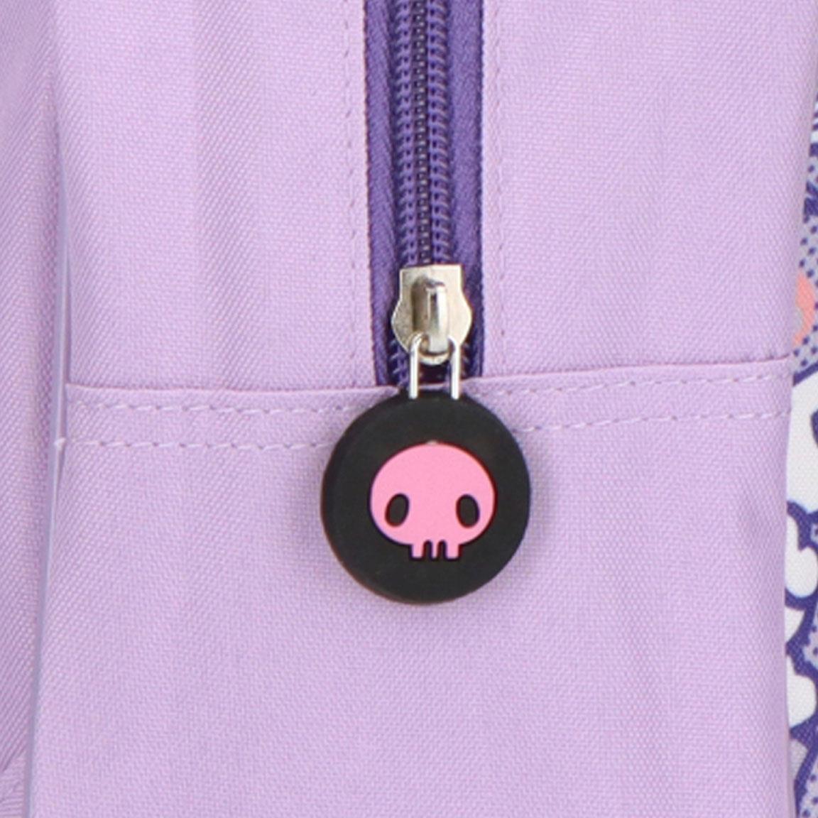 Zaino per bambini Hello Kitty Kuromi in poliestere con tasca frontale, colore 4/6