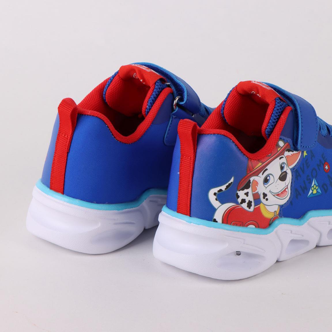 Sapatilhas com luzes criança PAW Patrol com velcro azul 5/6