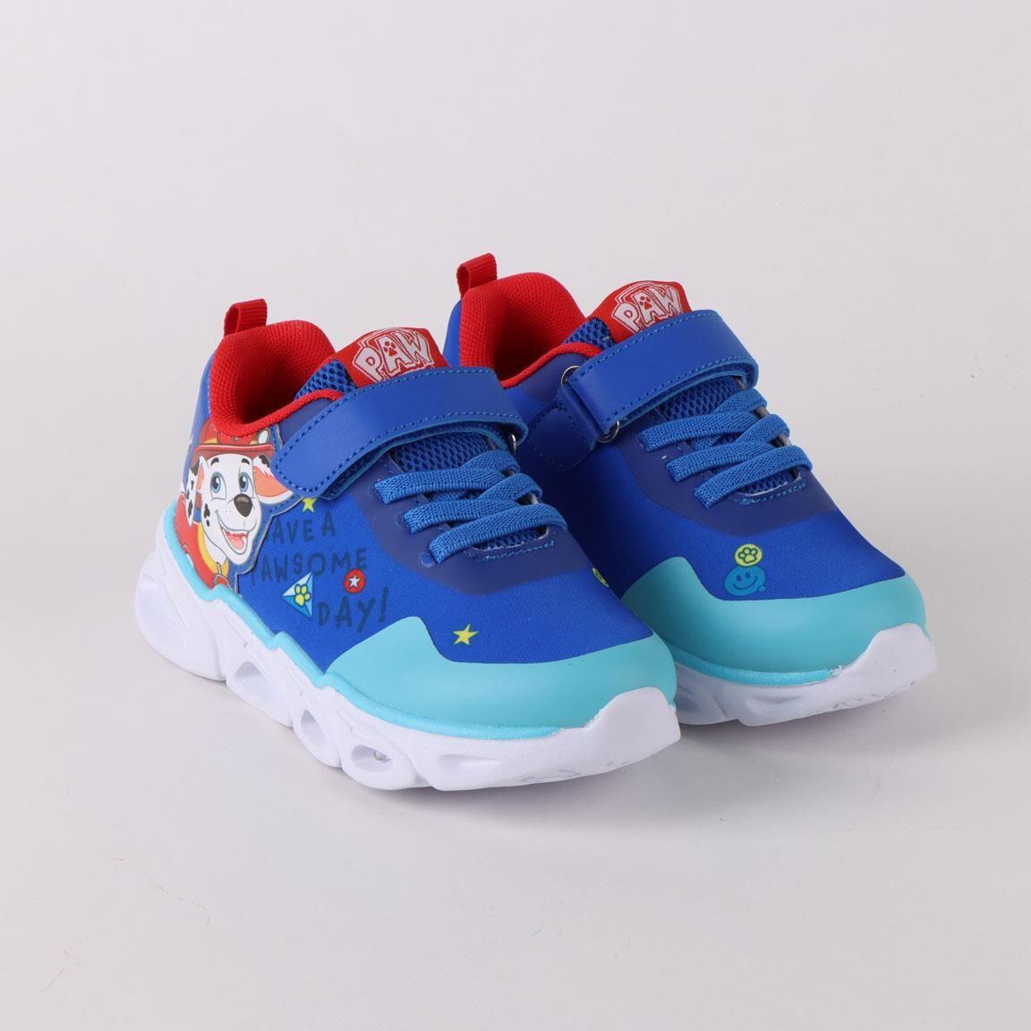 Sapatilhas com luzes criança PAW Patrol com velcro azul 4/6