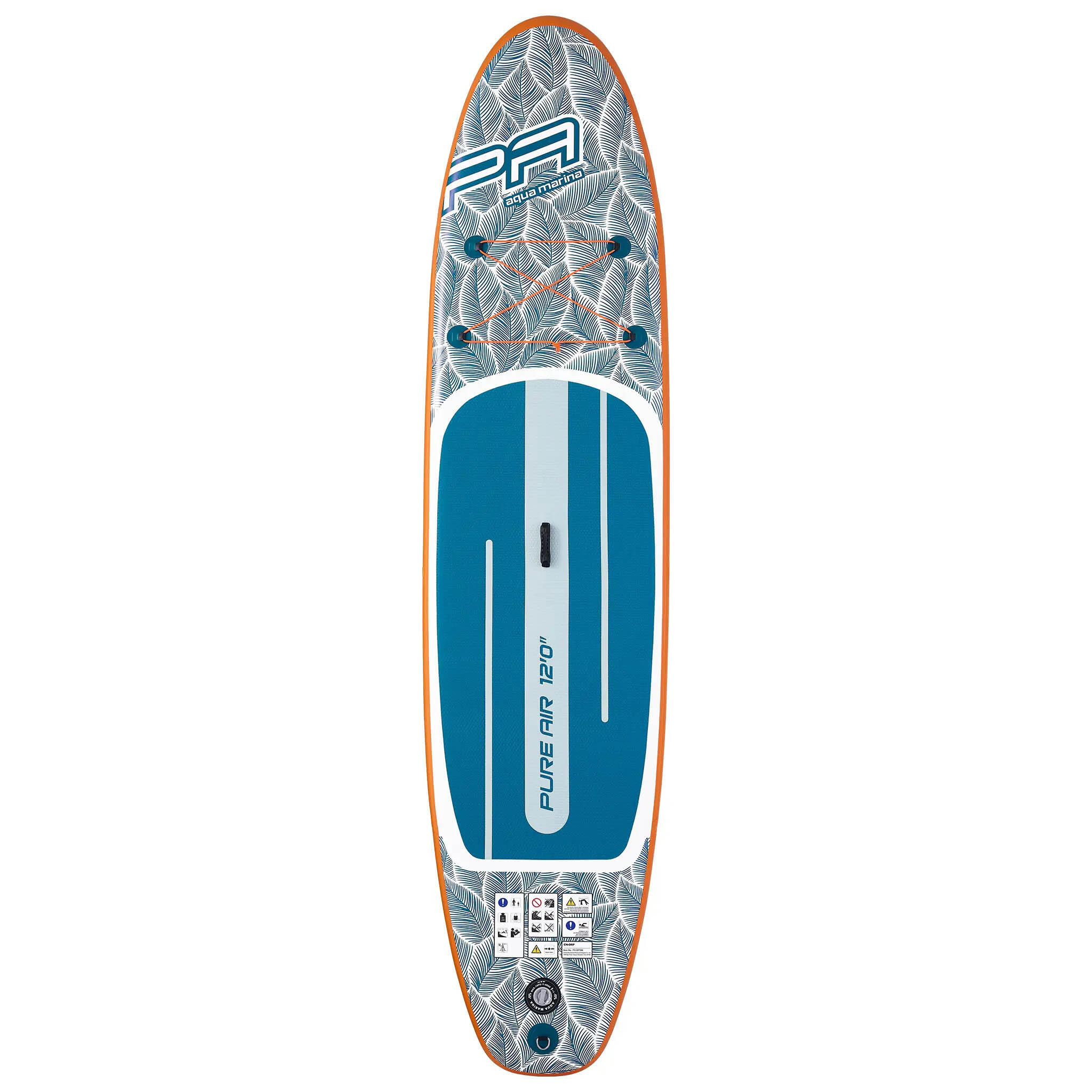 Deska SUP Pompowana Aqua Marina Pure Air Tropic 12'0" 366 cm +Pompka EP-T16 2/7