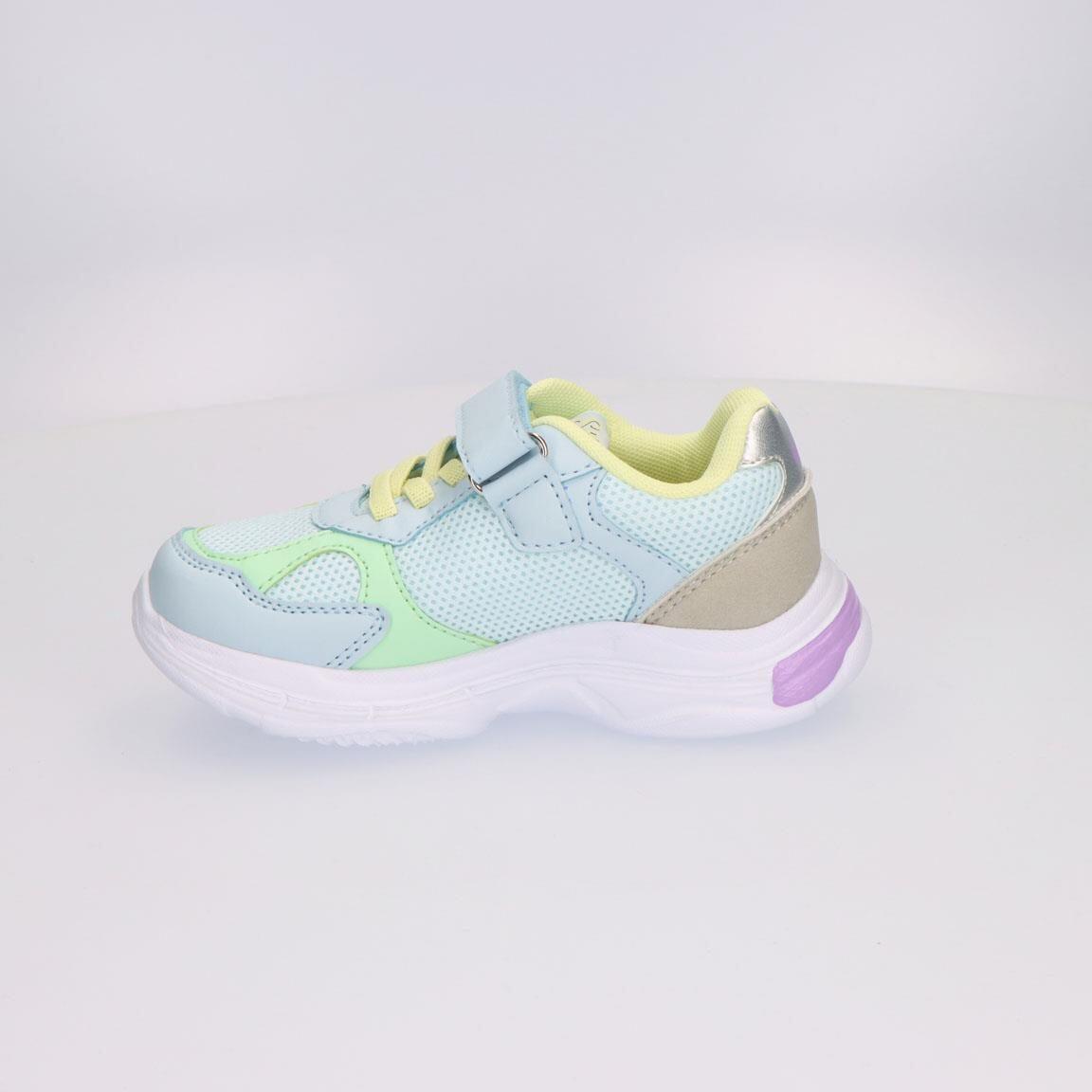 Sapatilhas Infantil Stitch com Velcro e Atacadores Azul Claro 2/7