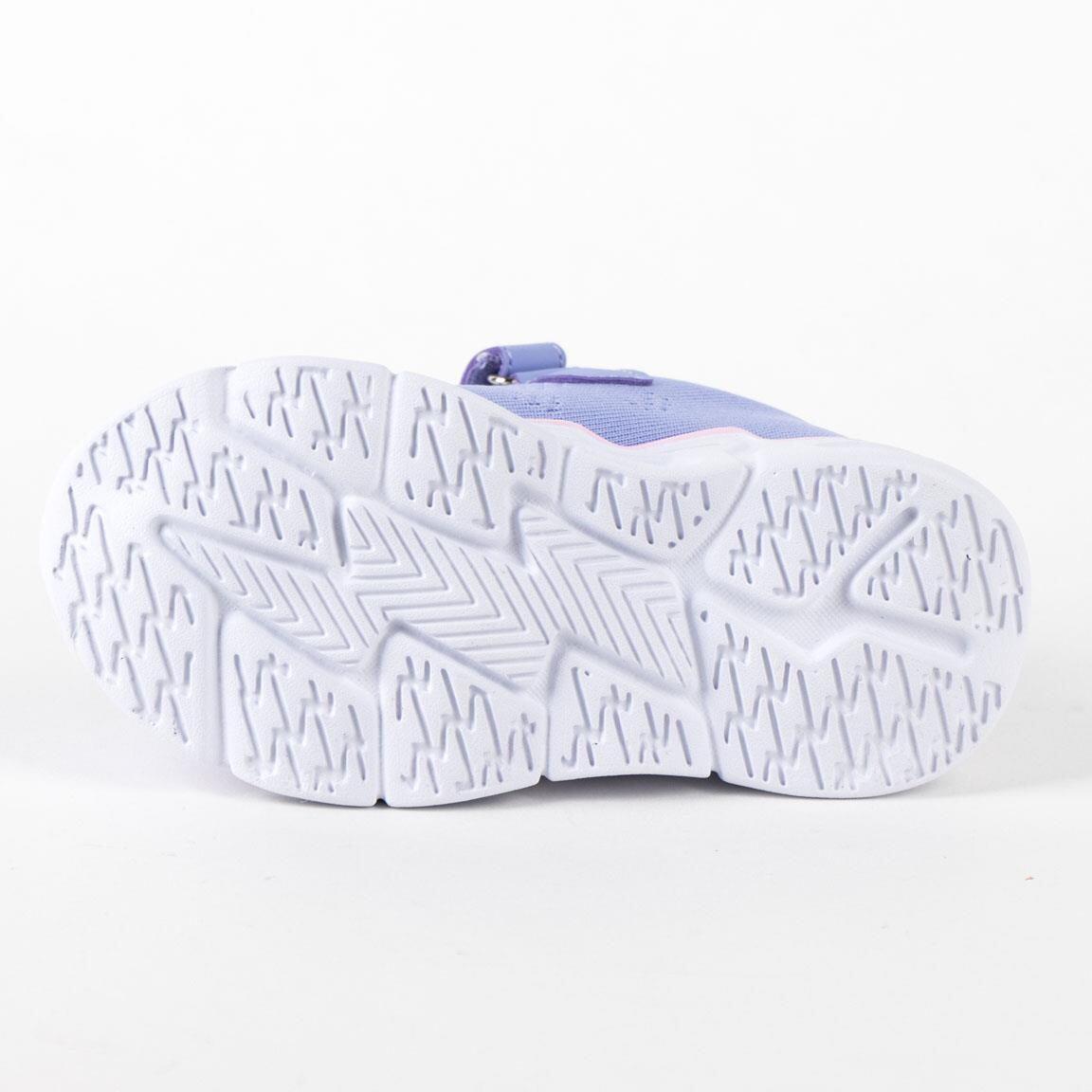 Sapatilhas com luzes criança Stitch com velcro lilás 3/6
