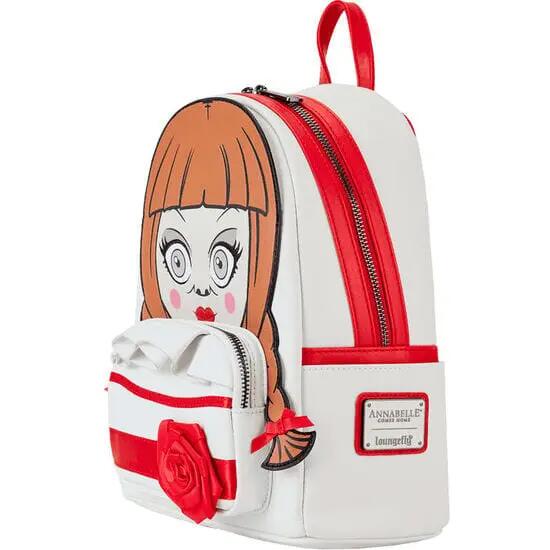 Zaino per adulti Annabelle Cosplay in ecopelle con spallacci regolabili, colore 3/4