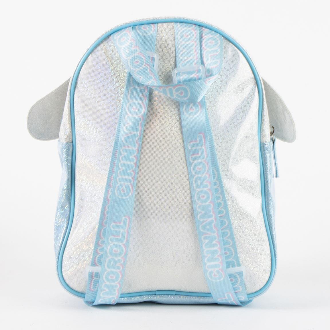 Mochila infantil Hello Kitty em poliuretano com bolso frontal, azul claro 2/6