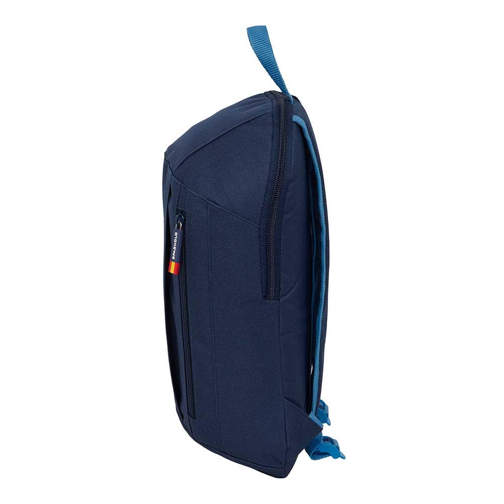 Mochila Mini Spagnolo para Adultos com Bolso Frontal e Alças Ajustáveis ​​- Azul 3/3