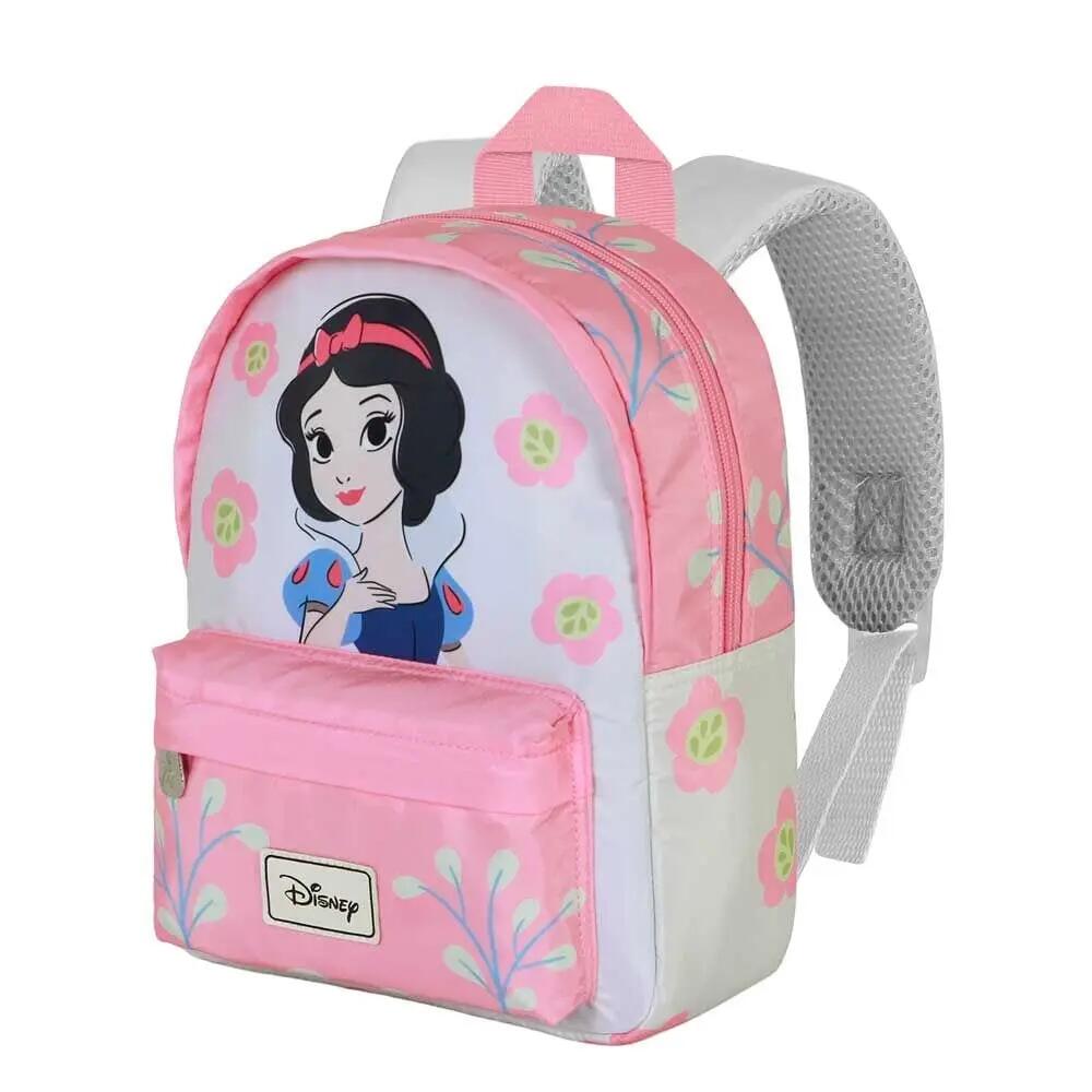 Mochila Infantil Blancanieves con Bolsillo Frontal 27 cm Rosa y Blanca 4/5