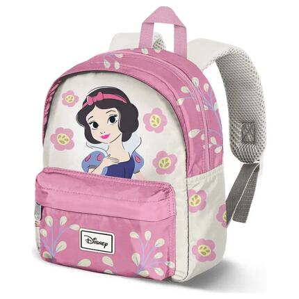 Sac à dos Minnie Mouse pour adulte avec poche avant, en cuir végétalien, rose