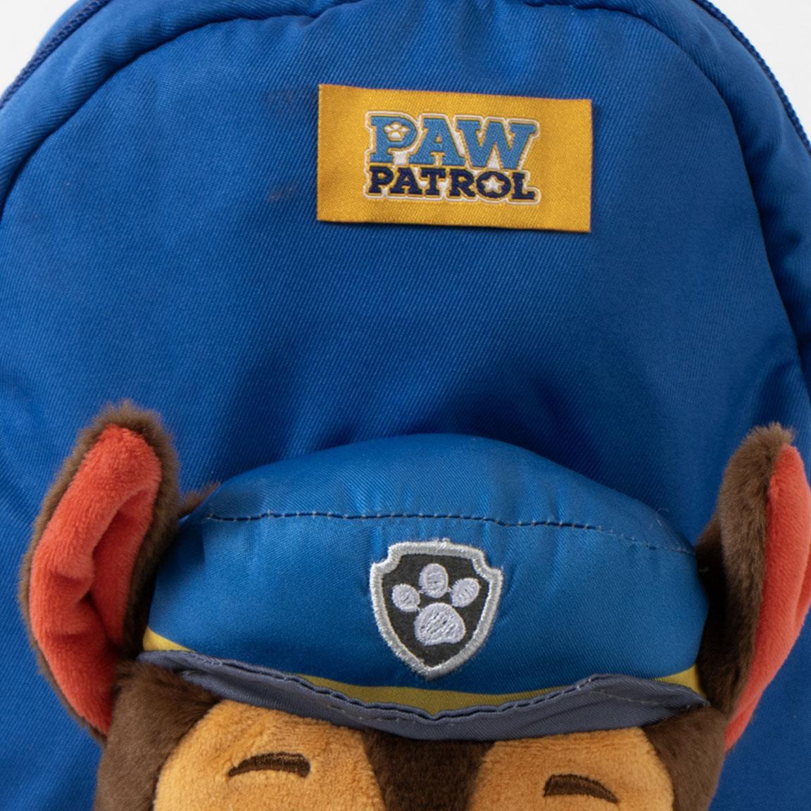 Sac à dos Pat' Patrouille pour enfant en polyester avec peluche, bleu 3/6