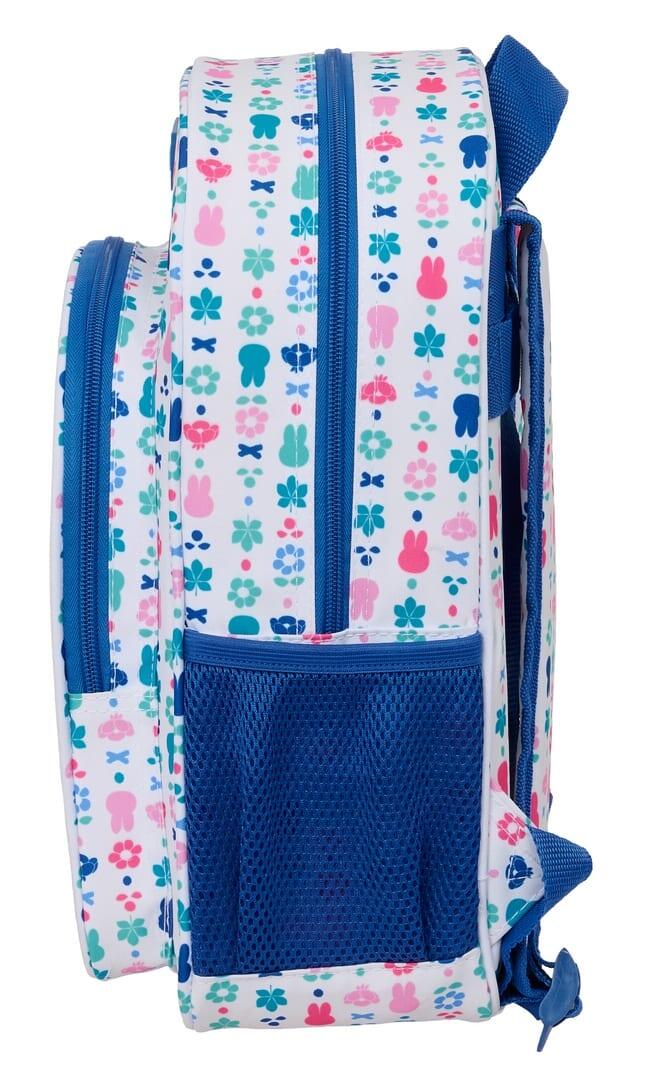 Mochila infantil Miffy Bunny, adaptável a carrinhos de compras, com bolso 3/3