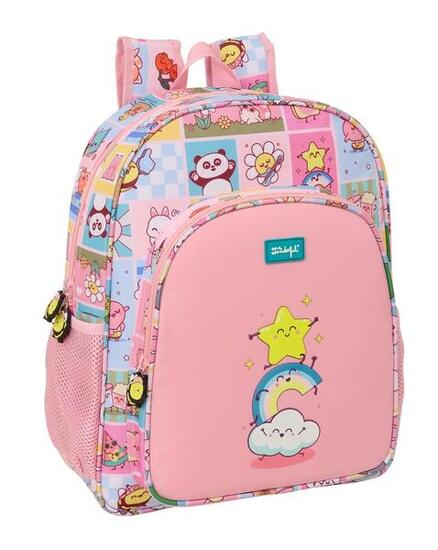 Sac à dos scolaire pour enfants Mr. Wonderful, adaptable aux trolleys, avec