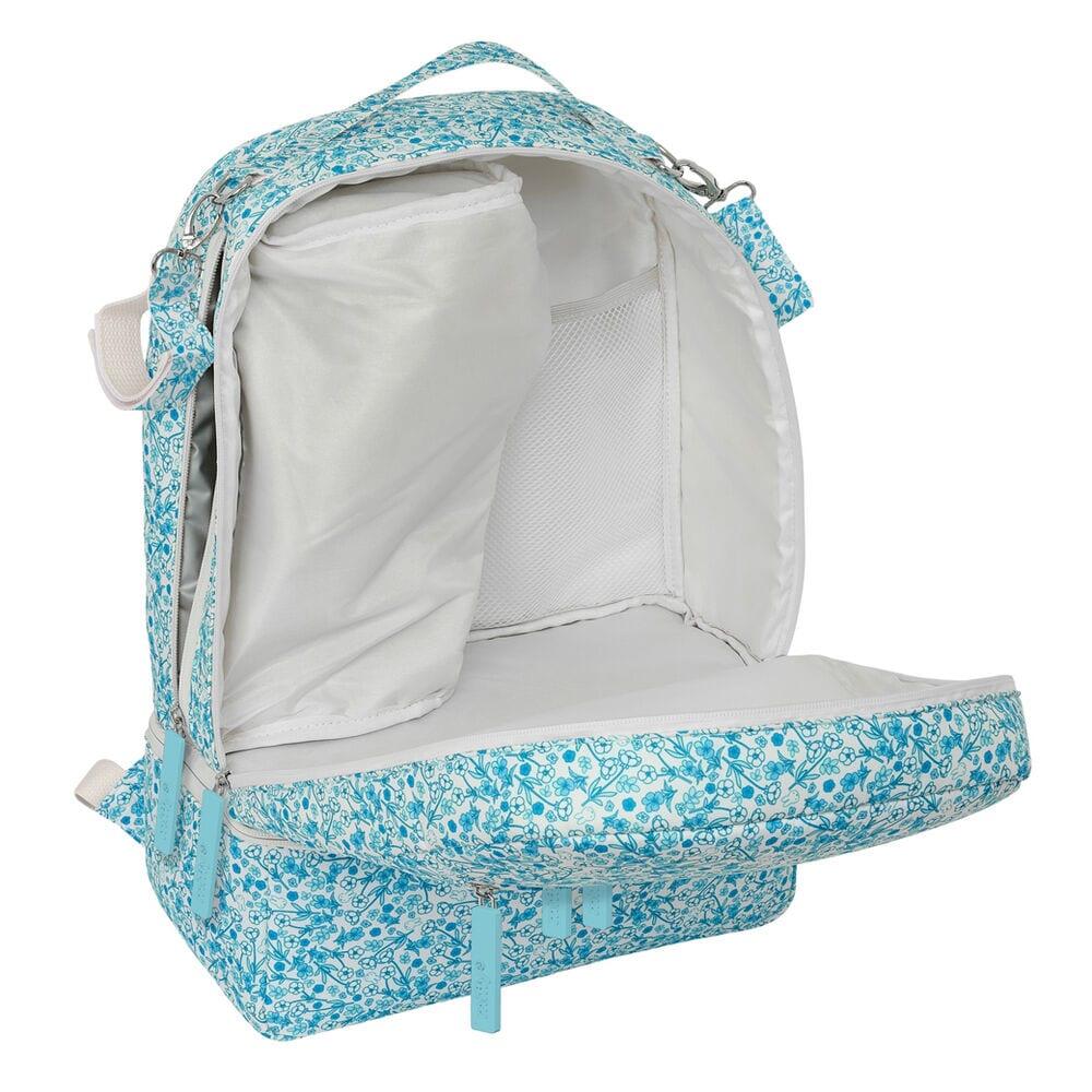 Mochila infantil Miffy Mum Garden reciclada e impermeável - Azul 4/4