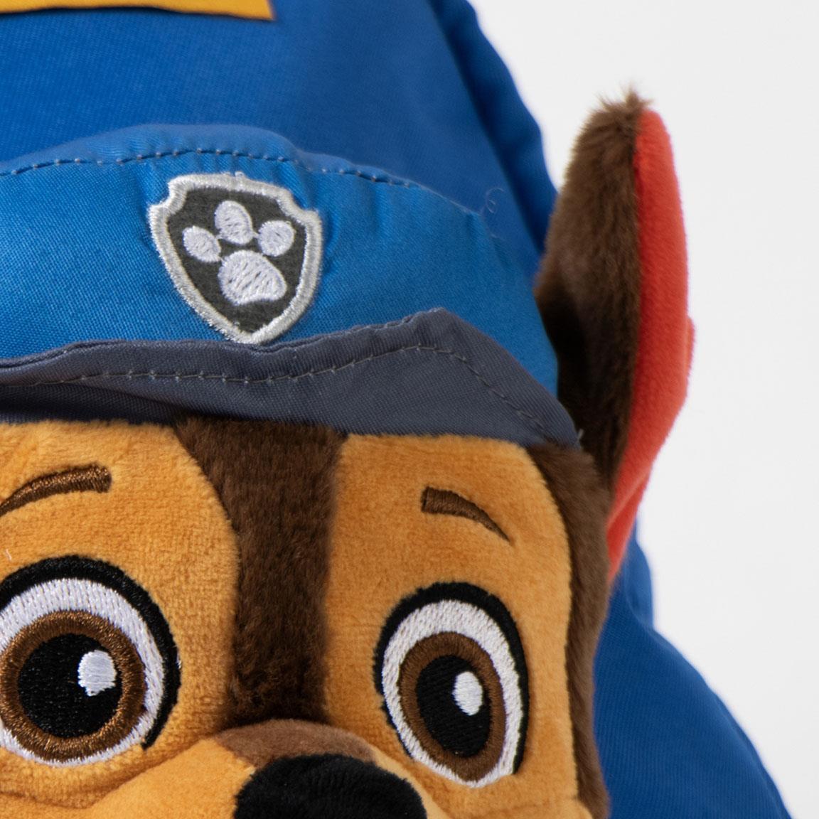 Sac à dos Pat' Patrouille pour enfant en polyester avec peluche, bleu 4/6